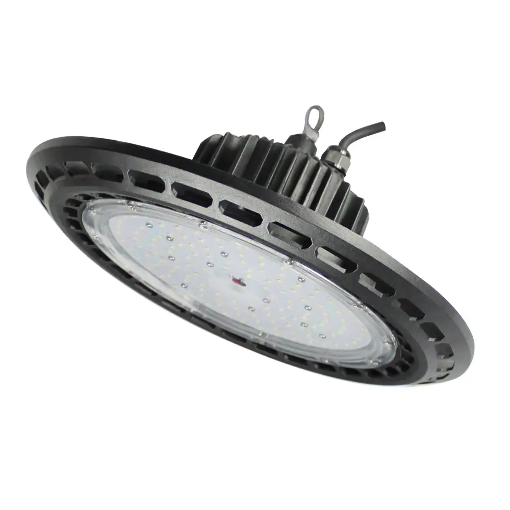 창고 130LM/W 150LM/W 옥외 IP65 는 고성능 100W 150W 200W 240W led Ufo Highbay 빛을 방수 처리합니다