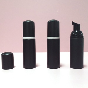 <b>Empty</b> in Stock 30ml 50ml 100ml 2oz 60ml Eco-friendly Black Lash Soap Dispenser Refillable Foam Pump Sprayer <b>Bottle</b> Custom Logo - Product Image 3