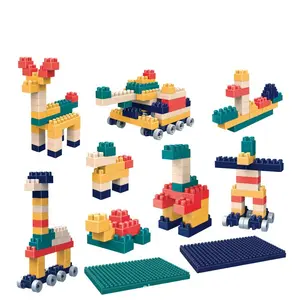 Creative Assembly Bouwstenen Kleine Deeltjes 75Pcs Tassen Voor Kinderen Om Vroege Onderwijs Diy Bouwstenen Speelgoed