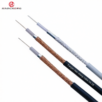 Connecteur de câble coaxial, câble d'extension d'antenne RF à perte ultra-faible, câble coaxial à conducteur solide en cuivre personnalisé