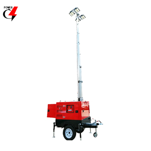Tour d'éclairage mobile <span class=keywords><strong>diesel</strong></span> 3,5 kVA kW avec lampes LED pour travaux nocturnes - Product Image 2