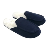 Chausson d'Intérieur Personnalisé et Confortable Antidérapant d'Hiver pour Hommes, Fait Main, Design Babouche Marocaine en Feutre à Talon Compensé