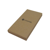 Boîte de papier personnalisée à bout rabattu Boîte de papier kraft brun pour coque de téléphone portable