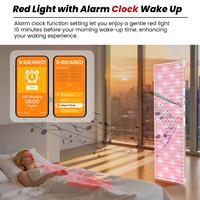 Panneau de luminothérapie rouge rotatif disponible en OEM et ODM, lit de luminothérapie rouge pour tout le corps, luminothérapie rouge pour tout le corps, bien-être commercial