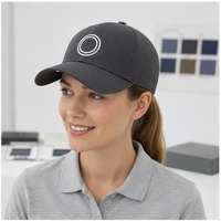 Casquette de baseball promotionnelle 6 panneaux en polyester réglable, personnalisable de luxe, échantillonnage rapide, service de logo OEM, pour uniformes de personnel et acheteurs