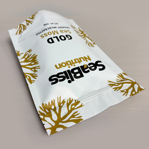 Custom Brand Plastic Mylar Bags Smell Proof Aluminum Foil Food Packaging Bags Stand up Pouch - Product Image 5