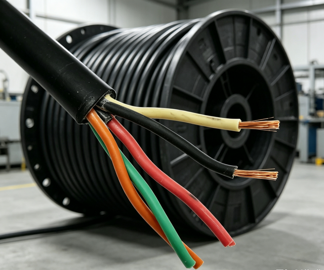 SJOOW SOOW 4x15AWG Tinned Copper Stranded PE/CPE Jacket 300/600V Low Voltage Weatherproof Flexible Cable for Industrial Outdoor
