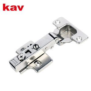 Hardware per Cucina: Cerniere a Due Vie 3D Regolabili, Nichelate, Resistenti alla Ruggine, con Chiusura Ammortizzata, Idrauliche Nascoste per Armadietti, Ospedali, Scuole - Product Image 1