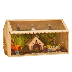 Kunden spezifische billige hölzerne zarte Schildkröten nest Mehrzweck-Schildkröten box Reptilien box Schildkröten käfig Holz Reptilien gehäuse <span class=keywords><strong>Terrarium</strong></span> - Product Image 5