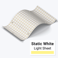 Feuille de panneau lumineux LED flexible ultra-mince pour plan de travail, rétroéclairage translucide, 24V, découpable, dimmable, feuilles de LED flexibles