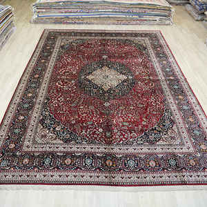10x14ft Grey Persian Road <strong>Uk</strong> Handmade Carpet Oushak <strong>Turkish</strong> Nain Silk <strong>Rug</strong> - Product Image 2
