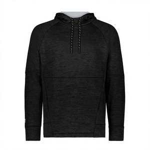 Sweat à capuche long doublé 350 g/m² à épaules tombantes, personnalisé, en polaire recyclée écologique, unisexe, pour homme, collection printemps - Product Image 2