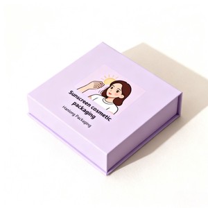 Новые магнитные коробки из твердого картона для солнцезащитного крема и жидкой косметики, подарочная упаковка с вставкой из ЭВА - Product Image 2