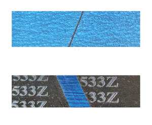 Cinturón de papel de <span class=keywords><strong>lija</strong></span> de grano surtido de 82,68*1,97 pulgadas 40/60/80/120 para afilado de cuchillas, pulido de Metal, soporte OEM personalizable - Product Image 6