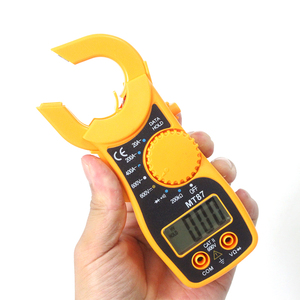 multímetro digital medidor <span class=keywords><strong>de</strong></span> pinza electrónica probador <span class=keywords><strong>de</strong></span> corriente <span class=keywords><strong>de</strong></span> voltaje ACDC Volt Ampere ohm meter MT87 con paquete - Product Image 1
