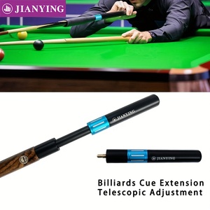 Accessoires de billard JIANYING, extension de queue de billard de 28 cm/11 pouces, pour le snooker et la queue de billard de 9 points. - Product Image 1
