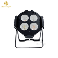 Lumière de scène LED COB 4x50W 200W pour église, bar, éclairage de scène DMX512, lumière LED Par blanc chaud