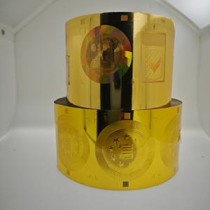 Lámina de Estampado en Caliente con Logotipo Holográfico Personalizable en PET Colorido, Marca LAMBDA L-D005 en Rollo para Estampado en Caliente/Frío - Product Image 4