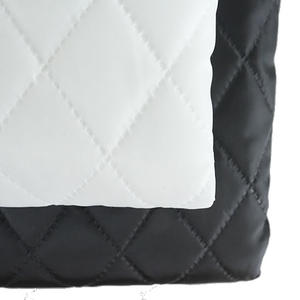 Goffratura ultrasonica 100% poliestere saia tessuto composto <span class=keywords><strong>tufo</strong></span> cotone fodera per la borsa del vestito & indumento Spray adesivo uso come feltro - Product Image 4