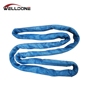 <span class=keywords><strong>Eslinga</strong></span> Redonda de Poliéster Azul de Alta Calidad SF7:1, 8T 8000KG, Sin Fin, para Elevación, EN1492-<span class=keywords><strong>2</strong></span> - Product Image 4