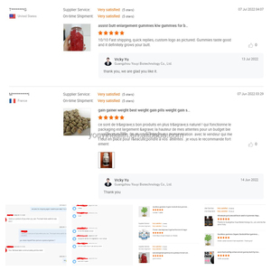 Bonbons gélifiés à la <span class=keywords><strong>myrtille</strong></span>, à la lutéine et à la zéaxanthine, vitamine C, complément alimentaire <span class=keywords><strong>pour</strong></span> la santé des <span class=keywords><strong>yeux</strong></span> <span class=keywords><strong>pour</strong></span> adultes, adolescents et enfants - Product Image 6