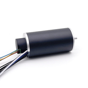 มอเตอร์ไร้แกนแบบไร้แปรงถ่าน 3670 พร้อมเอนโค้ดเดอร์, มอเตอร์ไร้แกน 12V แรงบิดสูงแบบลูกปืนคู่ 2 คู่ - Product Image 5