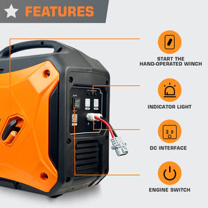 Générateur silencieux à <span class=keywords><strong>essence</strong></span> portable 2KW pour camping-car, camion, 12V 24V, mini générateur silencieux à démarrage et arrêt automatique, générateur à <span class=keywords><strong>essence</strong></span> - Product Image 3