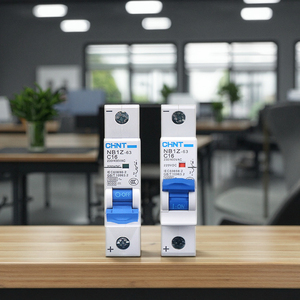 Interruptor de Circuito Automático NB1Z-63 1P 2P C6A C16 C20 C25 C32 63A, Interruptor de Aire 6kA DC220V Mini RCBO Rccb - Product Image 1