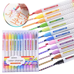 Marcadores Resaltadores Multicolores en Oferta, con Punta de Pincel y Embalaje Suelto, de Alta Calidad para Uso en Oficina y Escuela - Product Image 2