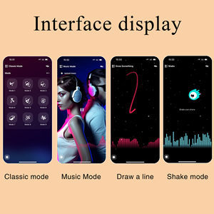 Sex Toy Uomo Vibratore per Pene Massaggiatore Glande Masturbatore con Controllo via APP per Stimolazione di Capezzoli e Clitoride Vibratore a Bacchetta per Uomini e Coppie - Product Image 3