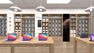 Design Personalizzato del Bancone per Negozio di Elettronica, Moderno Espositore per Negozio di Elettronica - Product Image 6