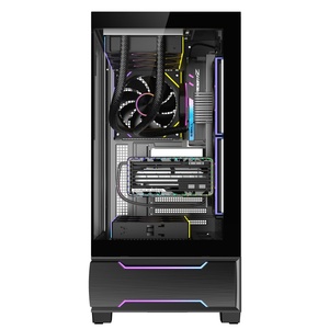 Custom fabbrica Full Tower pannelli di vetro per Pc custodia <span class=keywords><strong>Cpu</strong></span> Cabinet Atx <span class=keywords><strong>Gaming</strong></span> RGB Gabinete Pc View <span class=keywords><strong>Computer</strong></span> PC custodia - Product Image 2
