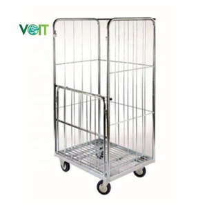 <span class=keywords><strong>Cage</strong></span> à linge en métal pour charges moyennes personnalisées avec 2 portes ouvertes - Product Image 1