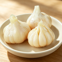 Ail piquant et aigre chinois, ail frais pelé du Shandong, ail conservé au vinaigre, prix de gros en vrac