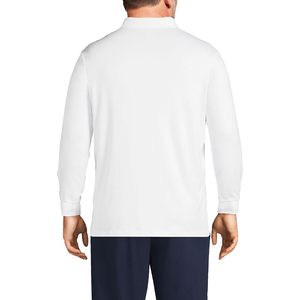 Camisa Polo de Manga Larga para Hombre FOXA, de Algodón Supima, con Botones, Antiarrugas, Tejido Piqué - Product Image 2