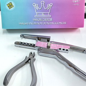 Nouvel ensemble d'outils de coiffure domestique en alliage de <span class=keywords><strong>zinc</strong></span> de deuxième génération, avec pinces et fixation invisible pour cheveux, conception parallèle <span class=keywords><strong>à</strong></span> cinq brins - Product Image 3