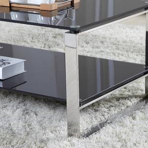 Italy Minimalist Light Luxury Stainless Steel and <strong>Glass</strong> <strong>Coffee</strong> <strong>Table</strong> for Office or Living Room Guest Use - Product Image 3