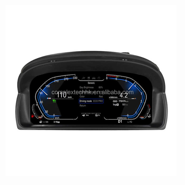 Linux System Car LCD Dashboard Panel for BMW X1 E84 2006-2015 Digital Cluster Instrument Display Speedometer