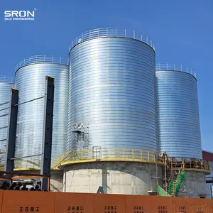 New Hot Sale 1000t Steel Silo For Sand Storage