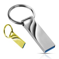 Mini Pendrive de Metal con logotipo personalizado, Usb 2,0 3,0, 1Gb, 2Gb, 4Gb, 8Gb, 16Gb