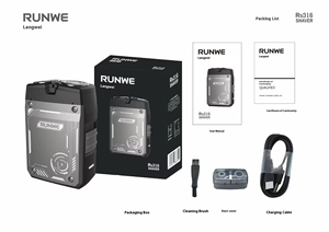 เครื่องโกนหนวดไฟฟ้าขนาดพกพาแบบชาร์จไฟได้ผ่านพอร์ต Mini USB สำหรับผู้ชาย ใช้โกนหนวดและขนบนใบหน้า - Product Image 6