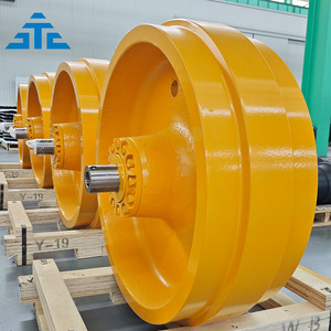 D40-1/D41-6/d4c/D4D/<span class=keywords><strong>d4h</strong></span> Xe ủi đất bộ phận máy móc xây dựng phía sau phía trước Hướng dẫn làm biếng bánh xe - Product Image 2