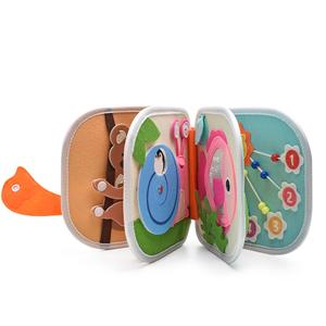 Livre sensoriel personnalisé en gros pour <span class=keywords><strong>l</strong></span>'éducation précoce des tout-petits : Renard, animal <span class=keywords><strong>de</strong></span> la forêt, <span class=keywords><strong>histoire</strong></span> <span class=keywords><strong>de</strong></span> voyage, entraînement à la motricité fine Montessori - Product Image 6