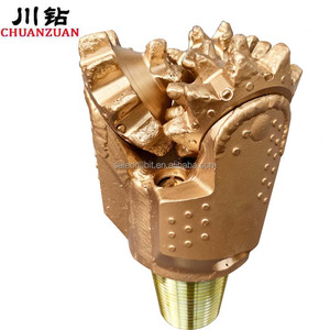 硬质合金钻头，带钢齿滚轮，软岩油水井锻造工具，用于矿山机械零件 - Product Image 1