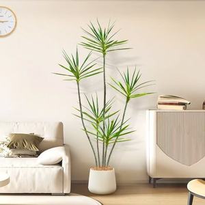 Plantes vertes, orchidées couronnées en pot, décoration d'intérieur, salon, bonsaï, fausses plantes, simulation <span class=keywords><strong>de</strong></span> hauteur - Product Image 3
