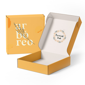 Sang trọng tùy chỉnh các tông quà tặng gửi thư bưu phẩm vận chuyển hộp giấy sóng Đóng gói hộp các tông với giấy Túi Quà Tặng - Product Image 5