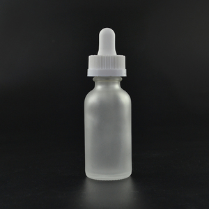 Miễn Phí Mẫu 30Ml 60Ml 120Ml Frosted Rõ Ràng Mỹ Phẩm Boston Dropper Chai Thủy Tinh Với Childproof Rỗng Nắp - Product Image 2