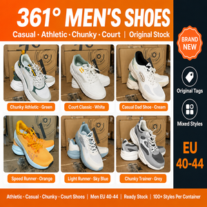 รองเท้า 361 ของแท้ใหม่เอี่ยม พร้อมป้าย คัดแยกเกรด A สำหรับตลาดขายต่อ - Product Image 5