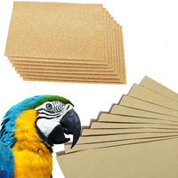 Doublure spéciale pour cage à oiseaux de 11x17 pouces pour oiseaux à bec dur avec gravier et litière en papier en stock