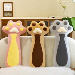Almohada <span class=keywords><strong>de</strong></span> Felpa con Forma <span class=keywords><strong>de</strong></span> Pata <span class=keywords><strong>de</strong></span> Gato en Varios Tamaños, Juguete <span class=keywords><strong>de</strong></span> Peluche Súper Suave Relleno <span class=keywords><strong>de</strong></span> Algodón PP con Logotipo Personalizado/OEM ODM para el Hogar y Regalos - Product Image 2